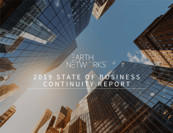 Earth Networks - 2019 State of Business Continuity Report SCN