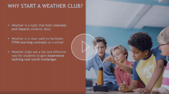 STEM On-Demand Webinar - Top 5 Weather Club Activities