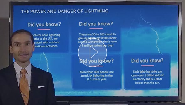 Earth Networks - Lightning Awareness Week