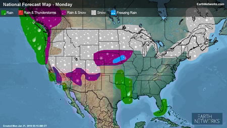 Monday's Outlook